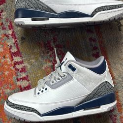 Jordan 3 Midnight Navy 