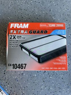 New Fram Extra guard Engine Air Filter