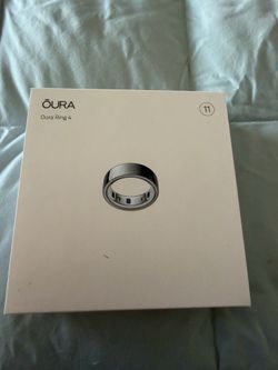 Brand New Oura Ring Gen 3 – Silver – Size 11