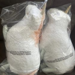 New Pillowfort set of 2 unicorn decorative pillows