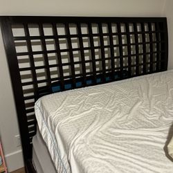 Teak Queen Platform Bed frame 