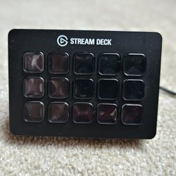 Black Streamdeck Mark 2 15 Buttons