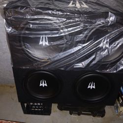 12inch Triton Sub Box Brand New 1200w $140firm Price Pickup Only Serious Buyers Please