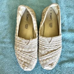 TOMS - WOMENS ALPARGATA ROPE SLIP-ON SHOES