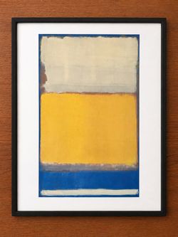 Mark Rothko “Number 10, 1950” Framed Art Print (11 x 14)