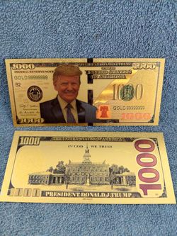 Donald Trump Gold Foils!!