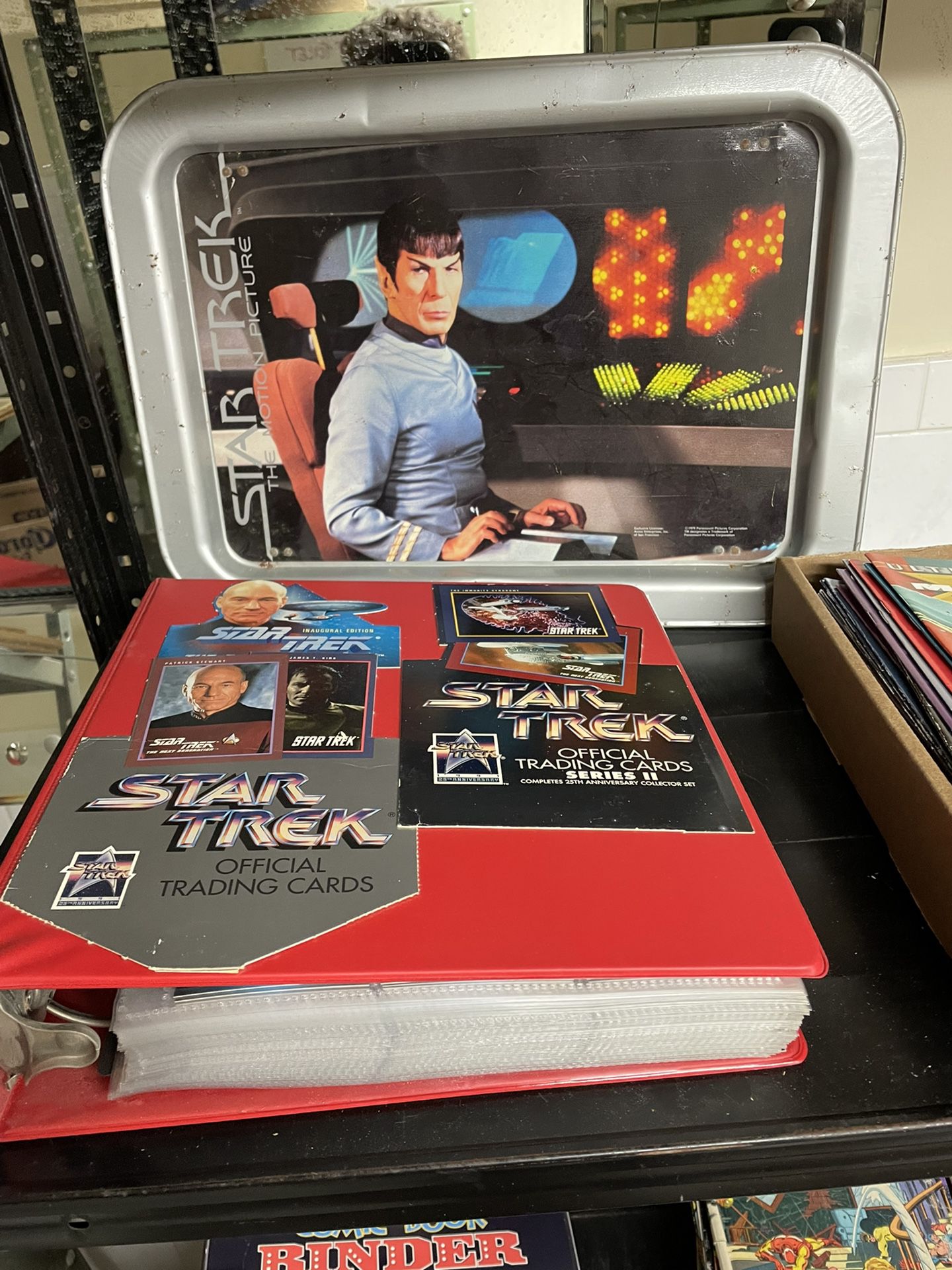 Collection of Star Trek Collectible items, cards, figures, toys ect!!