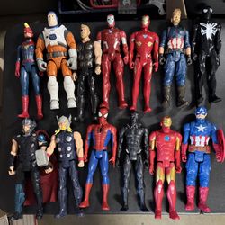 Dc And Marvel Action Figures ( all ) 