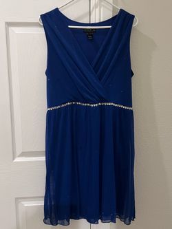 Navy Blue Dress ~ Youth Size XL