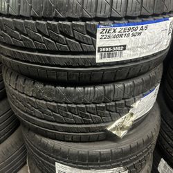 225/40/18 falken 4 NEW TIRES INSTALLED AND BALANCED 50,000 Warranty 