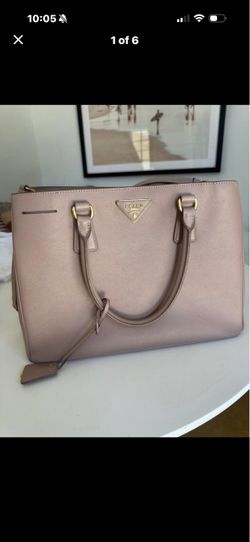 Prada Saffiano Leather Tote Bag