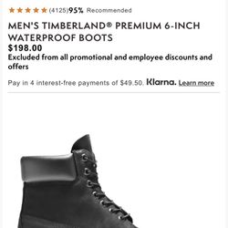 Mens Timberlands 