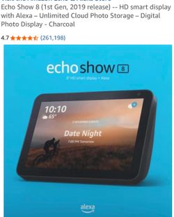 Alexa Echo Show 8