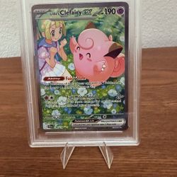 Lillie’s Clefairy EX psa 9