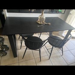 Dining Table And Chairs 