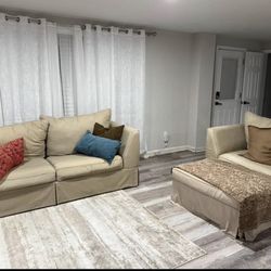 sofa bed and love seat