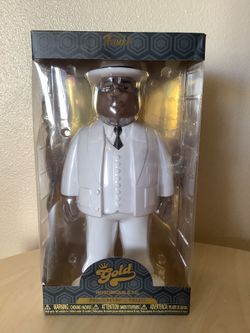 NOTORIOUS BIG 12” Action Figure - Biggie Smalls Bad Boy Records - Funko Gold New!