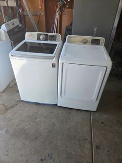 Samsung Washer And Electric Dryer Large Capacity
