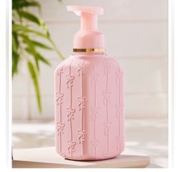 Bath and Body Works glass soap bottle dispenser