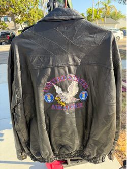 VINTAGE Air Force USA Leather Jacket