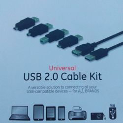 Universal USB 2.0 Cable Kit