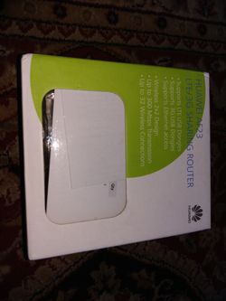 Huawei USB Dongle and WiFi Sharing Router 4G LTE