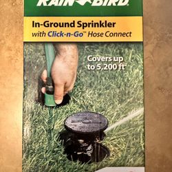 Rain Bird Ground Sprinkler