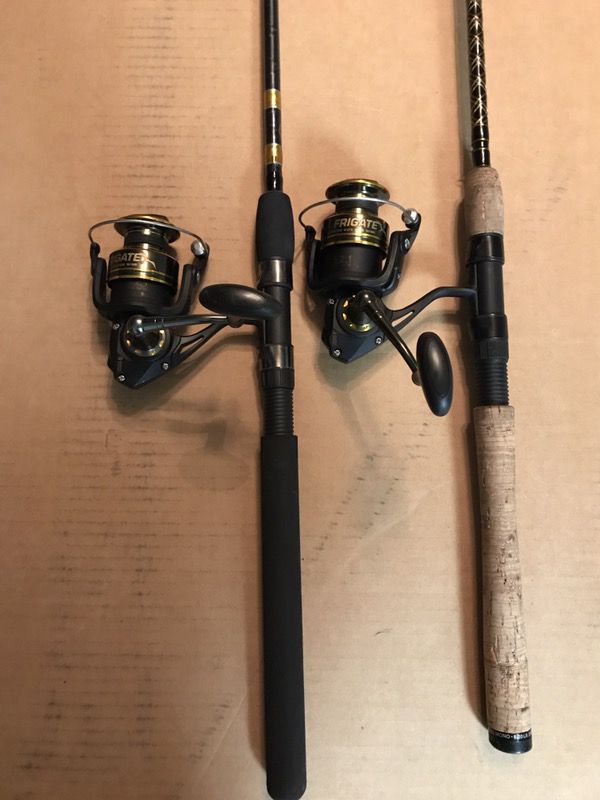 Offshore Angler Frigate spinning fishing rod & reel combo for Sale in Santa  Fe, TX - OfferUp