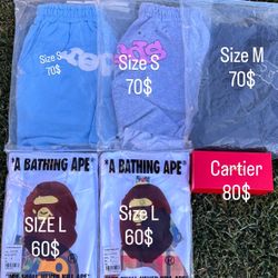Bape Shirts N Sp5der Shorts