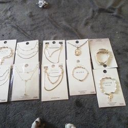 14k Playted assorted Jewelry 