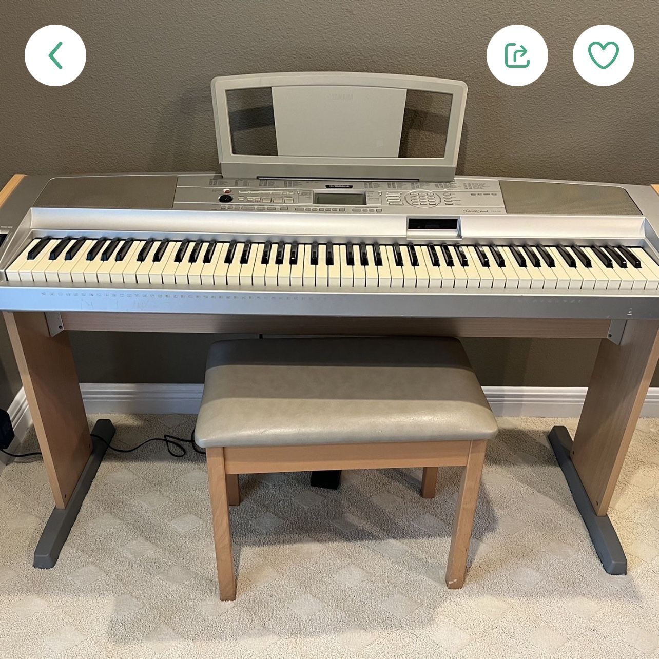 Yamaha DGX 505 Portable Grande Digital Piano for Sale in Windermere