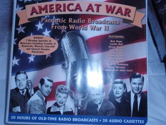 America At War Radio Collection Cassettes