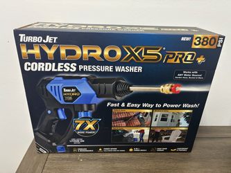 TurboJet Hydro X5 Pro+ Cordless Pressure Washer