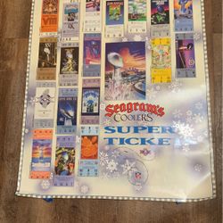 Super Bowl Tickets Poster