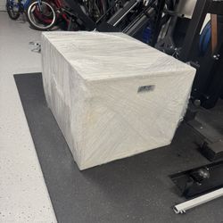 Large Jump Plyo Box - White