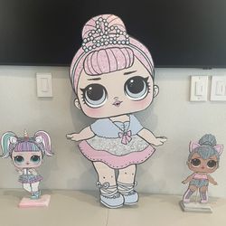 LOL theme Party Cutout Birthday Decoration