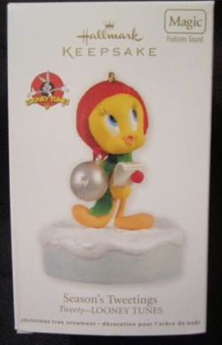 2012 Hallmark Looney Tunes Tweety Bird Seasons Tweetings Xmas ornament