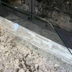 Trapezoid Shaped Glass 