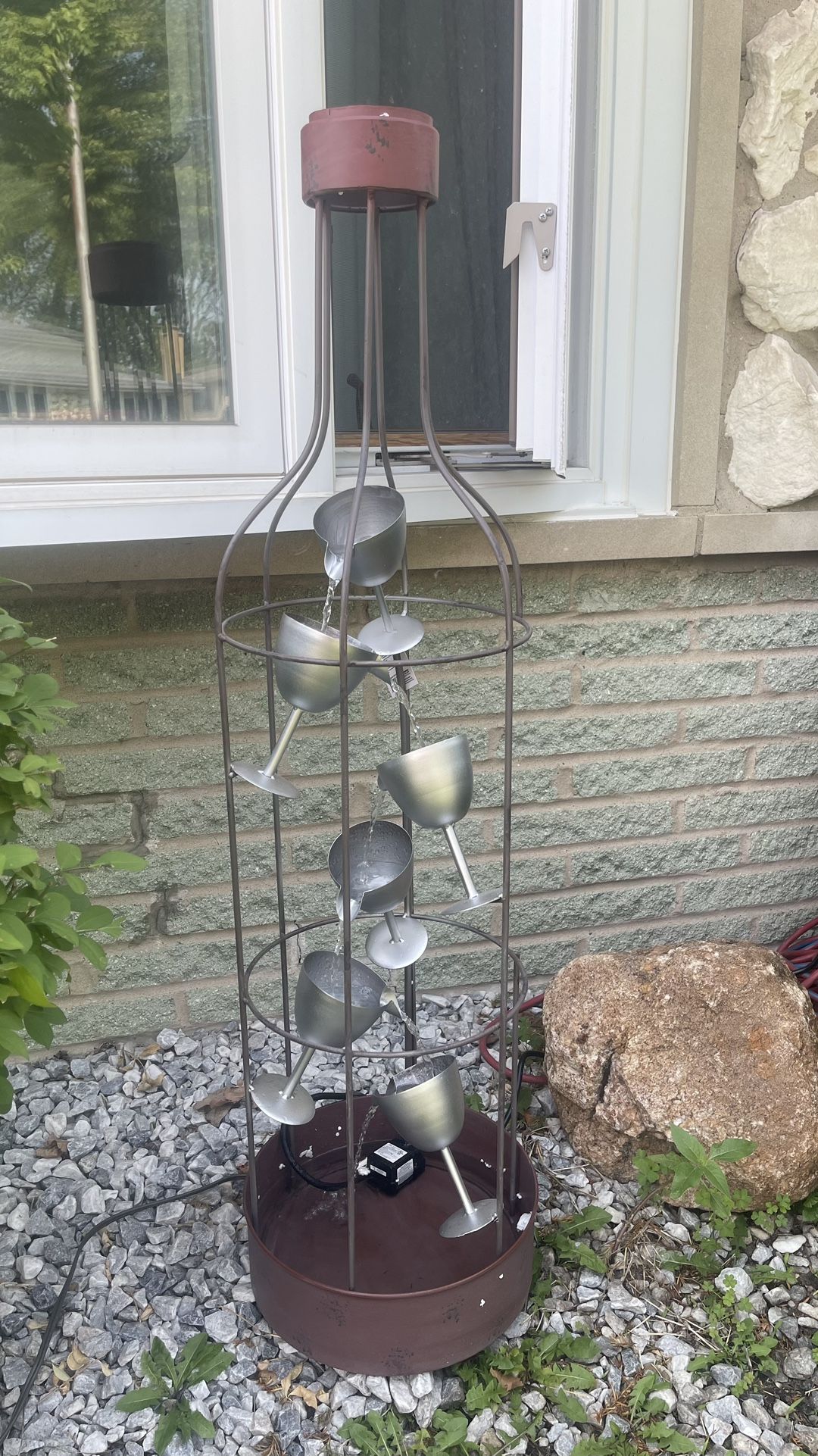 Like New Water Fountain Decorate Outside Inside