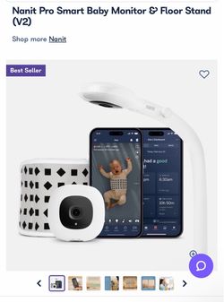 Nanit Pro Smart Baby Monitor & Floor Stand
