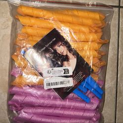 30 Pcs Heat Less Curls 