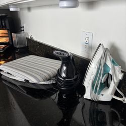 Iron, Iron board And Steamer