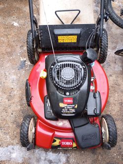 Lawnmower repair