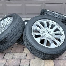 Ford 22" F-150 Limited OEM Factory Wheels Tires Platinum Lariat Rims