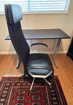 Ergonomic Office Chair with Desk