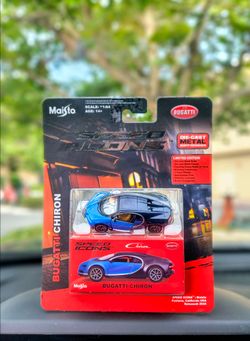 Maisto Speed Icons Bugatti Chiron 1:64 Diecast Limited Edition Car 2026