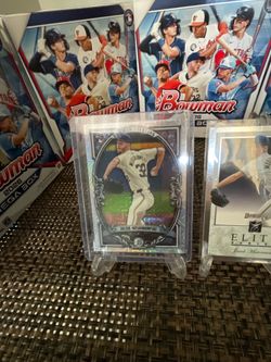 2026 Topps/ bowman chrome Jacob Misiorowski Rc Milwaukee Brewers top pitcher