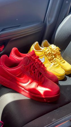 2 Pair Nike Air Force Ones
