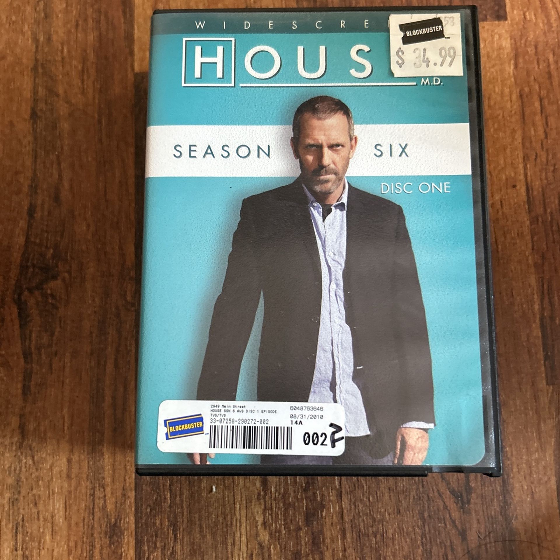 DVD. House Season Six 5 DVD