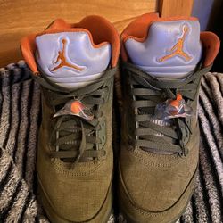 Olive Green jordan 5